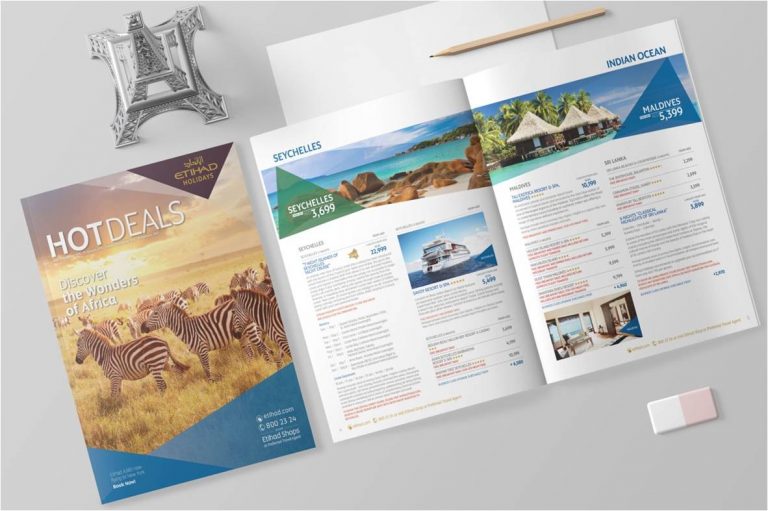 Etihad Airways, Abu Dhabi UAE-Hot Deals Brochure